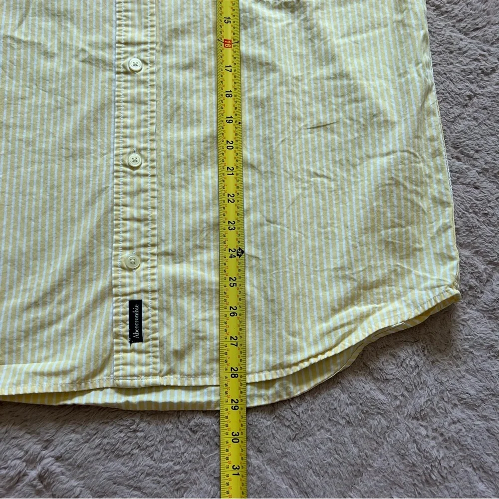 Abercrombie‎ & Fitch Cotton Button Down Shirt Men's Size M - Picture 6 of 7